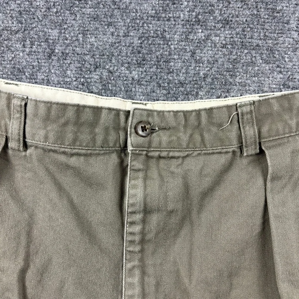 Polo Ralph Lauren‎ Chino Shorts Mens 42 Green Pleated Cotton Casual Preppy 6
